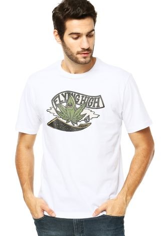 Camiseta Volcom Flying High Branca
