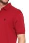 Camisa Polo U.S. Polo Regular Fit Básica Vermelha - Marca U.S. Polo