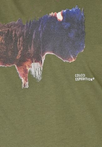 Camiseta Colcci Expedition Verde