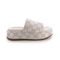 Flat Bruna Off White Off-white - Marca Damannu Shoes