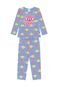 Pijama Infantil Menina Kyly Azul - Marca Kyly