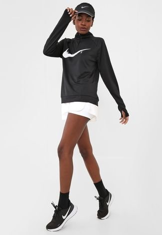 Camiseta Nike Swoosh Run Preta - Compre Agora