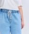 Calça Jogger Jeans Lisa com Amarração no Cós Curve & Plus Size Azul - Marca Ashua