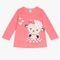 Conjunto Pijama Infantil Menina com Estampa de Bichinho Kyly Rosa - Marca Kyly