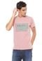 Camiseta Colcci Lettering Rosa - Marca Colcci