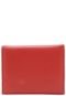 Carteira Couro Luiza Barcelos Logo Vermelha - Marca Luiza Barcelos