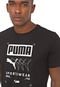 Camiseta Puma Box Preta - Marca Puma