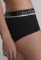 Calcinha Calvin Klein Underwear Boxer Logo Preta - Marca Calvin Klein Underwear