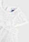 Vestido Tip Top Infantil Com Tapa Fraldas Off-White - Marca Tip Top