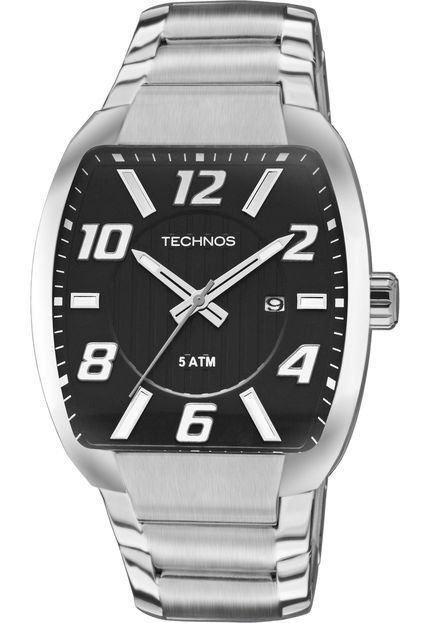 Relógio Technos 2115KLK/1P Prata - Marca Technos 