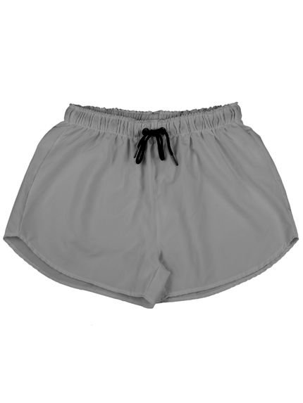 Short Tactel Feminino - Chumbo - Marca Brunx Ind