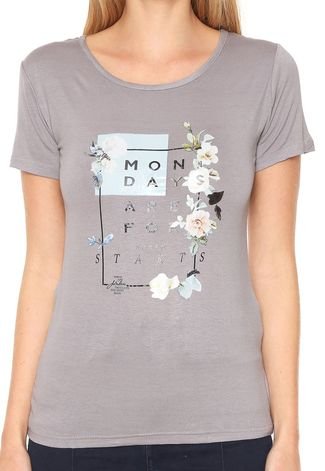 Camiseta Acrobat Mondays Cinza