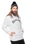 Moletom Flanelado Fechado Diamond Supply Co Horror Hoodie Branco - Marca Diamond Supply Co