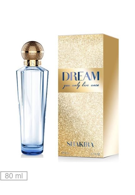 Perfume Dream By Shakira Edt Shakira Fem 80 Ml - Marca Shakira