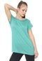 Camiseta Colcci Fitness Lettering Verde - Marca Colcci Fitness