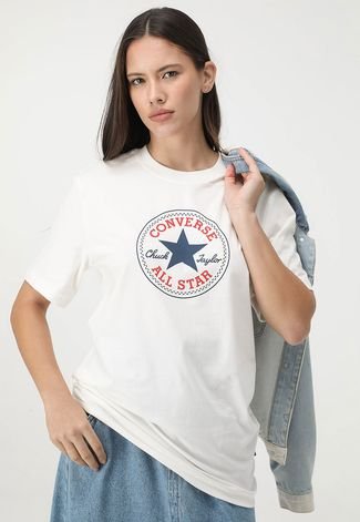 Camiseta Converse All Star Off-White