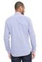 Camisa Lacoste Slim Padronagem Azul - Marca Lacoste