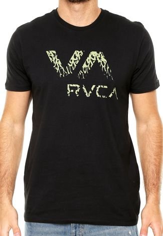 Camiseta RVCA Ancell Preta