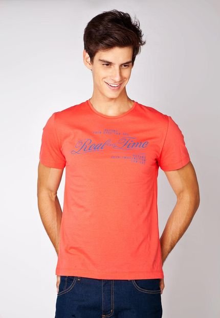 Camiseta Sommer Mini Real Coral - Marca Sommer