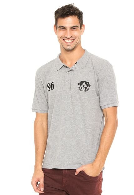 Camisa Polo Mr. Kitsch Falum Cinza - Marca MR. KITSCH