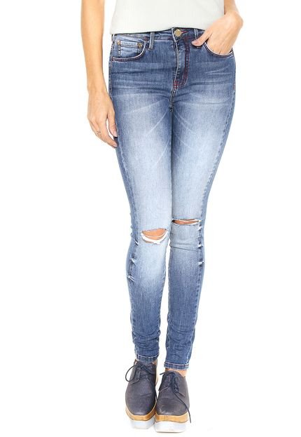 Calça Jeans Forum Chloe Azul - Marca Forum