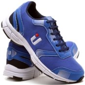 Tênis Casual Masculino Esportivo Academia Treino Caminhada Super Confortável Resistente Azul - Marca OUSY SHOES