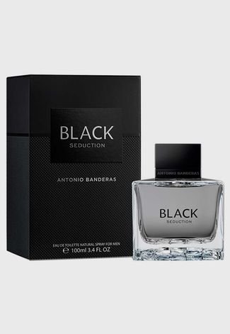 Perfume 50ml Seduction In Black Eau de Toilette Antonio Banderas Masculino