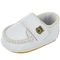 Sapato Estilo Mocassim  DA GRIFF Menino Branco Batizado - Marca DA GRIFF