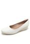 Scarpin Piccadilly Anabela Branco - Marca Piccadilly