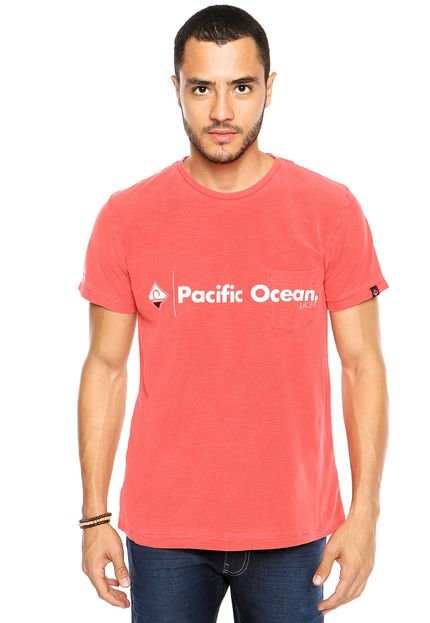 Camiseta Juice It The Pacific Ocean Vermelha - Marca Juice It