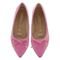 Sapatilha de Bico Fino Feminina Footz com Lacinho Super Confortável Pink - Marca Footz