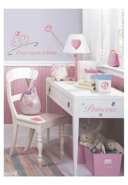 Adesivos de Parede RoomMates Colorido Princess Peel & Stick Applique - Marca RoomMates