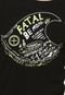Camiseta Fatal Estampado Preto - Marca Fatal Surf