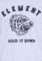 Camiseta Element Hold It Down Cinza - Marca Element