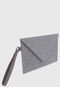 Clutch Santa Lolla Envelope Com Puxador Prata - Marca Santa Lolla