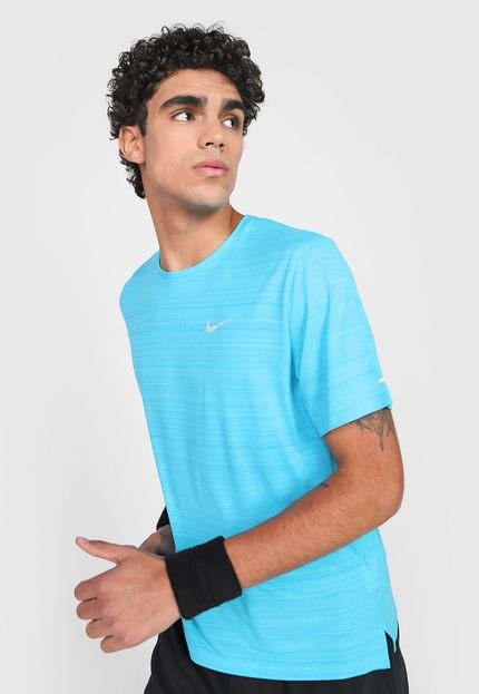 Camiseta Nike Nk Df Miler Azul - Marca Nike