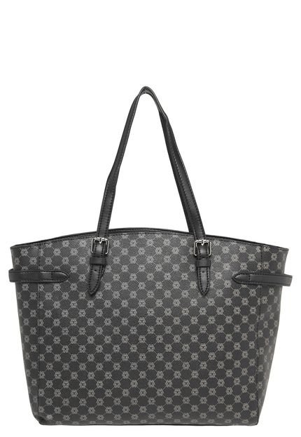 Bolsa Ana Hickmann Monograma Grande Tote Preto - Marca Ana Hickmann