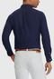Camisa Polo Ralph Lauren Slim Fit Stretch Azul-Marinho - Marca Polo Ralph Lauren