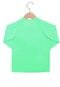 Camiseta Gumii Proteção Solar UV Manga Longa Menino Verde - Marca Gumii