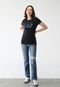 Camiseta GAP Slim Logo Preta - Marca GAP