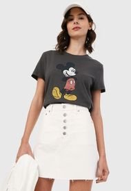 Camiseta Negro-Multicolor GAP Disney Mickey Mouse
