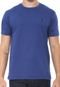Camiseta Aleatory Básica Azul - Marca Aleatory