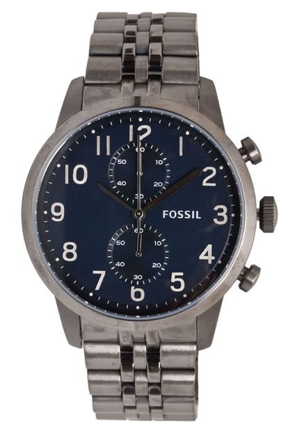 Relógio Fossil FS48941AN Prata - Marca Fossil
