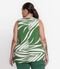 Regata Feminina Plus Size Linhas Secret Glam Verde - Marca Secret Glam