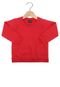 Blusa De Moletom Rovitex Infantil Vermelho - Marca Rovitex