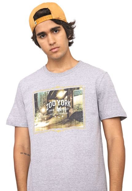 Camiseta Zoo York Spot Check Cinza - Marca Zoo York