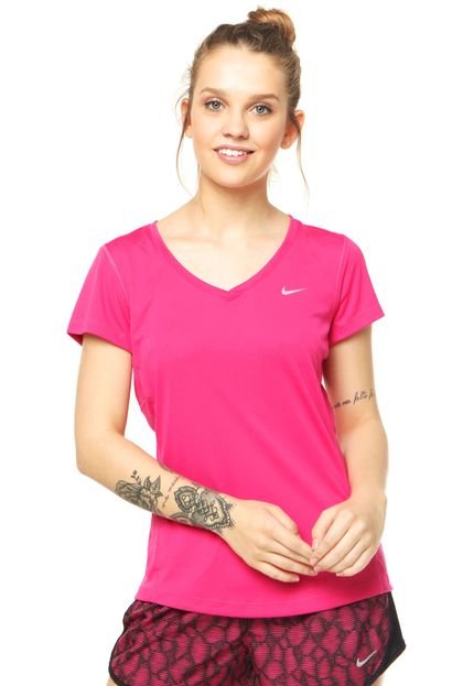 Camiseta Nike Gola V Miler Rosa - Marca Nike