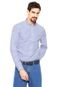 Camisa Tommy Hilfiger Regular Fit Listras Azul/Branca - Marca Tommy Hilfiger