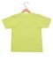 Camiseta Duzizo Manga Curta Menino Verde - Marca Duzizo