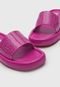 Chinelo Slide Colcci Monograma Rosa - Marca Colcci